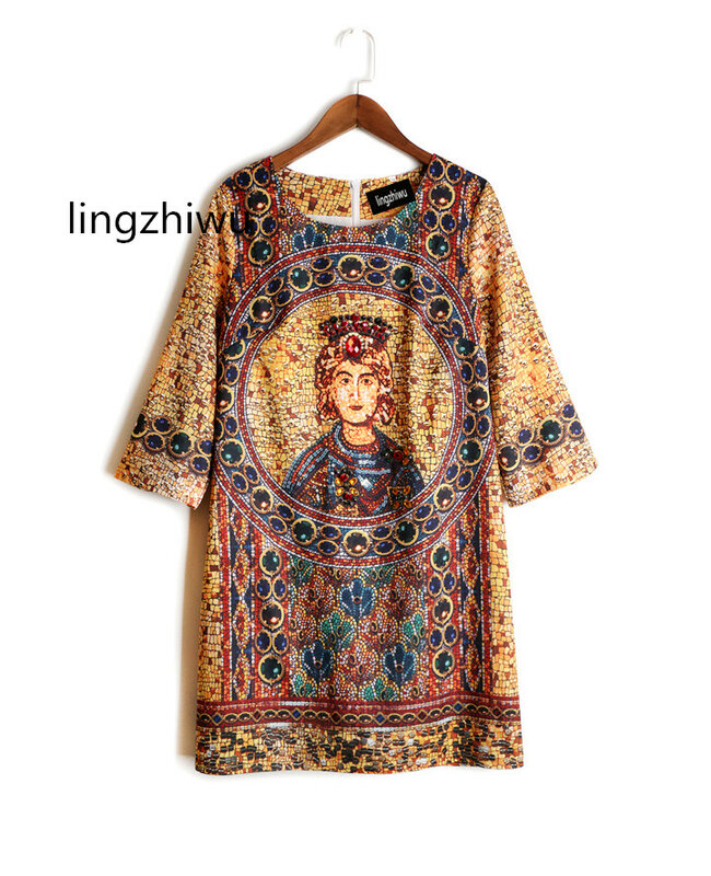 Lingzhiwu-فستان عتيق مع الديكور ، مصنوع يدويًا ، فاخر ، غريب ، عالي الجودة ، جديد