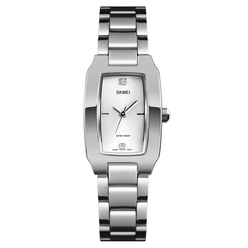 Mode Luxus Damen elegante wasserfeste Quarzuhren kleine und exquisite Edelstahl band Armbanduhr für Frauen
