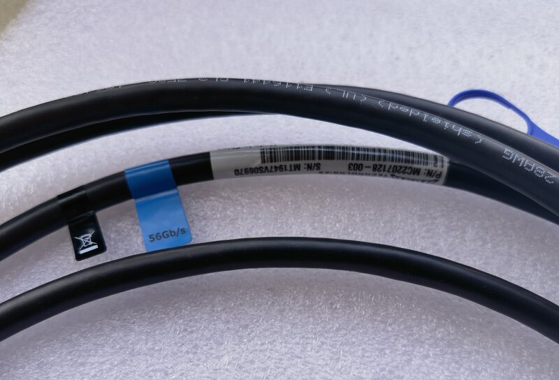 Cable de cobre para MELLANOX MC2207128-003, VPI pasivo, QSFP, 3m, V-A3