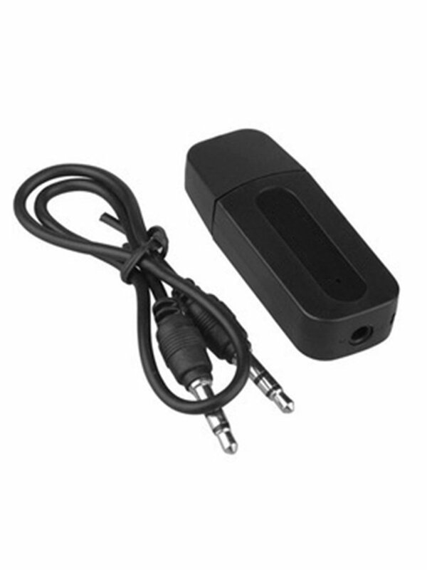 Adaptor USB Kompatibel dengan Bluetooth Mobil Penerima Kompatibel Bluetooth 3.5Mm Alat Mobil Bebas Genggam Pemutar Musik MP3 Audio AUX Nirkabel