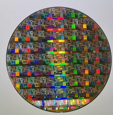 Oblea de silicona de 12, 8 y 6 pulgadas, CPU, Chip de circuito de litografía, oblea Semiconductor, Chip de prueba de enseñanza