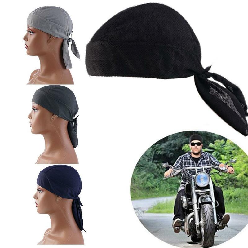 Topi bersepeda cepat kering multifungsi, topi Bandana bernapas tahan aus tabir surya produk luar ruangan