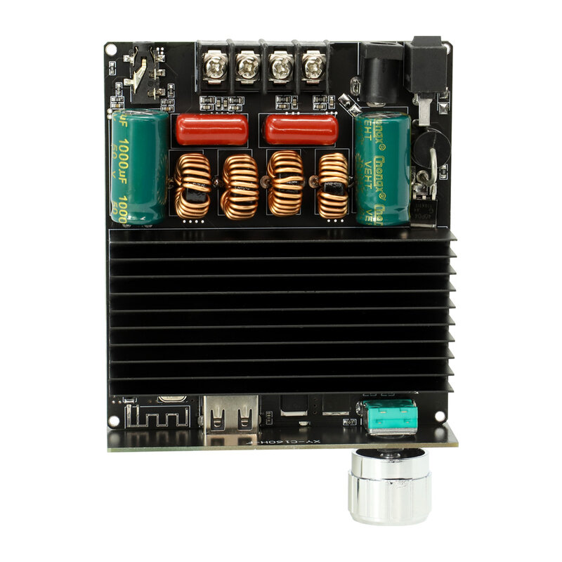 HIFIDIY-placa amplificadora de potencia Digital, módulo de amplificador de Audio estéreo, música en casa, C50L, Bluetooth 5,0, AUX, 2x50W