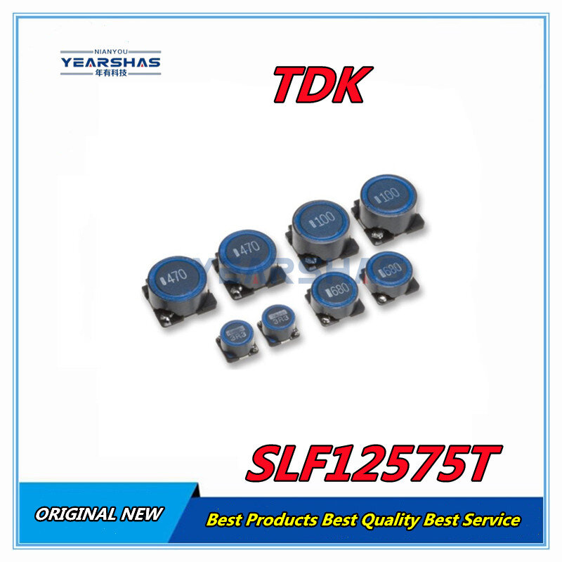 Магнитный Индуктор для обмотки поверхностного монтажа TDK, 12*12*7,5 мм, 22 мкГн, 4 а, новый и оригинальный