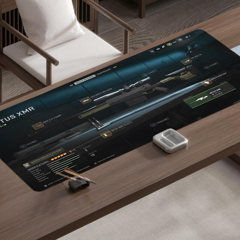 Gun Design Drawings UECYXOP Carpet Pad For Office Carpet PC Mouse Pad Mouse Pad Laptop Computer Natural Rubber Desk Rug Game Keyboard Mouse pad Mouse pad
