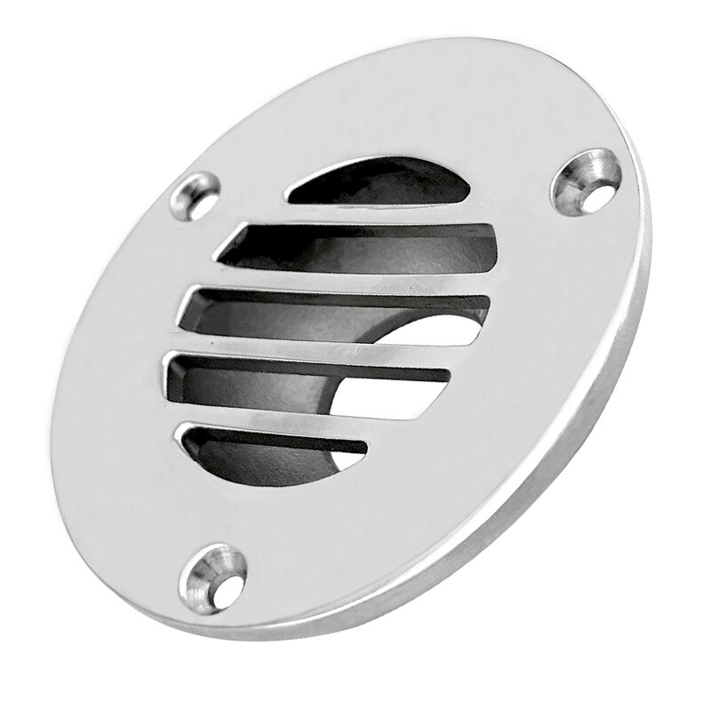 63mm Marine Floor Deck Drain Drainage Grill Vent Scupper Decoration for Boat Yacht