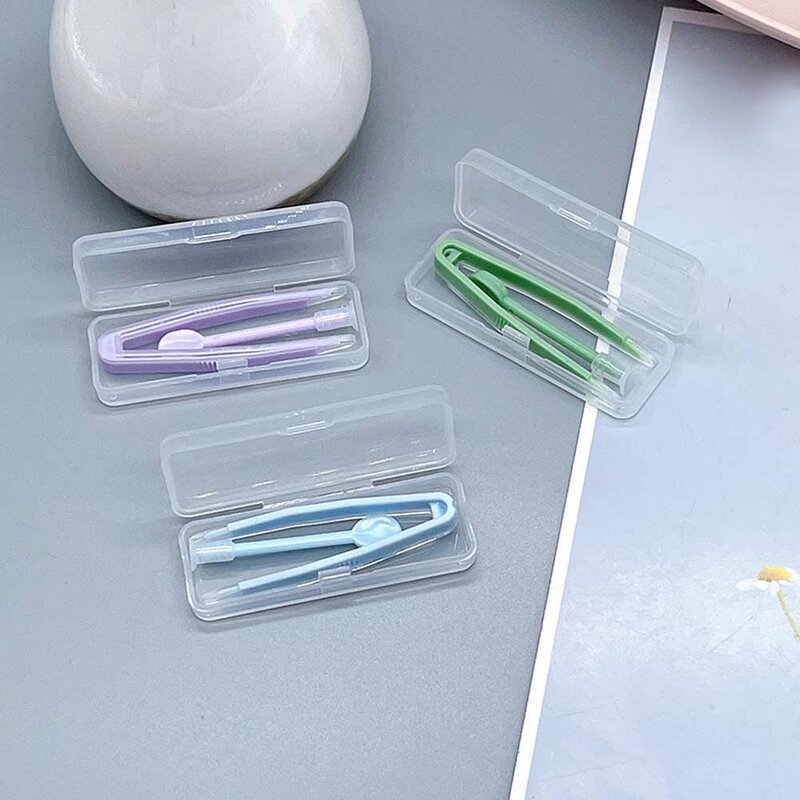 New Contact Lens Inserter Remover Set Multicolor Contact Lenses Tweezers And Suction Stick For Special Clamps Tool