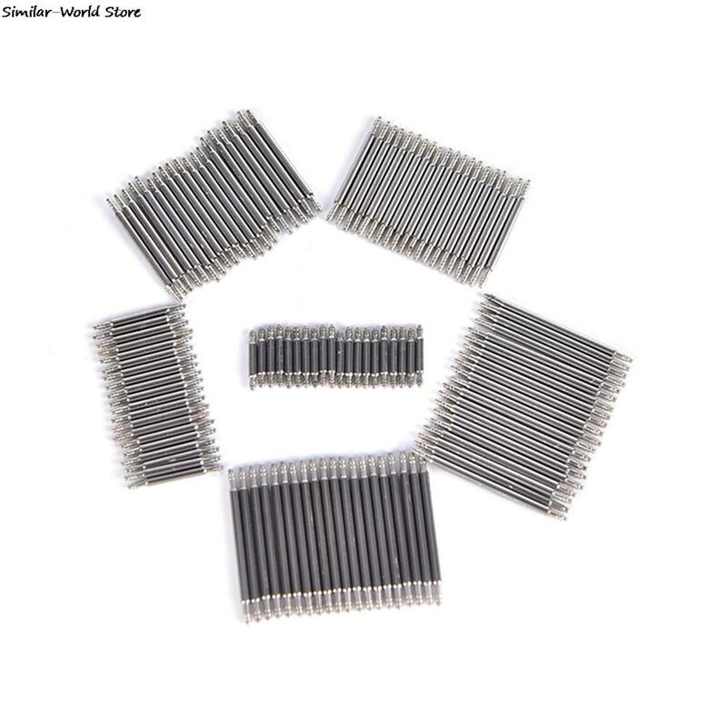 Watch Band Spring Bars Strap Link Pins Repair Watchmaker Stainless Steel Tools 8mm 12mm 16mm 18mm 20mm 22mm 20pcs