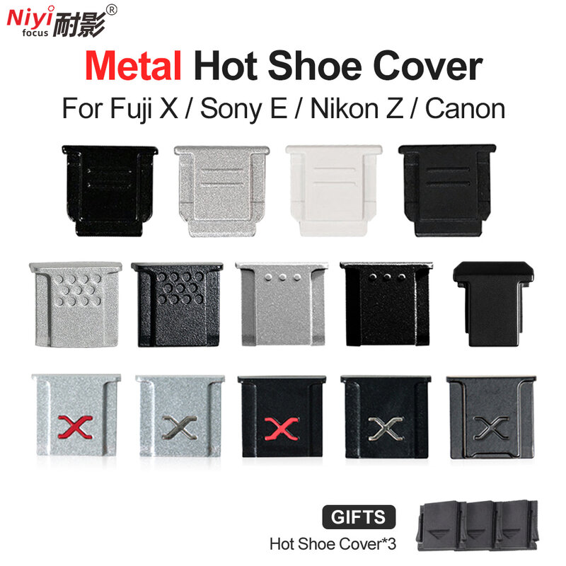 Cubierta de zapata para cámara, accesorio de zapata fría de Metal para Canon R10, Fujifilm, XT3, Nikon, ZFC, Sony A7M4