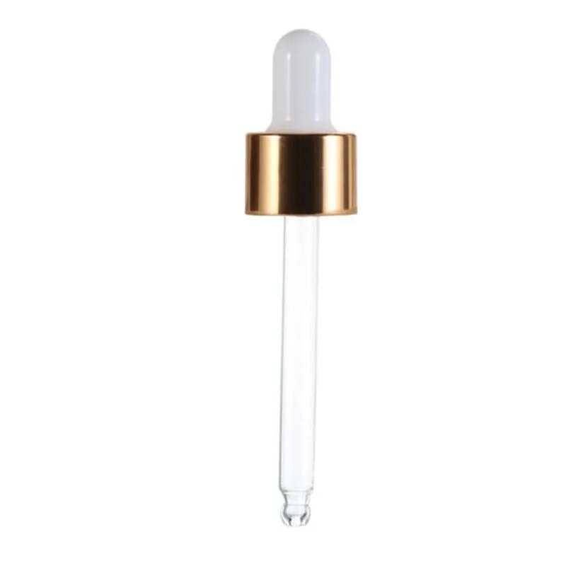 5/10/15/20/30/50/100ML Empty Clear Glass Dropper Bottle for Serum Essential oil Perfume Refillable Liquid Container Eye Drop