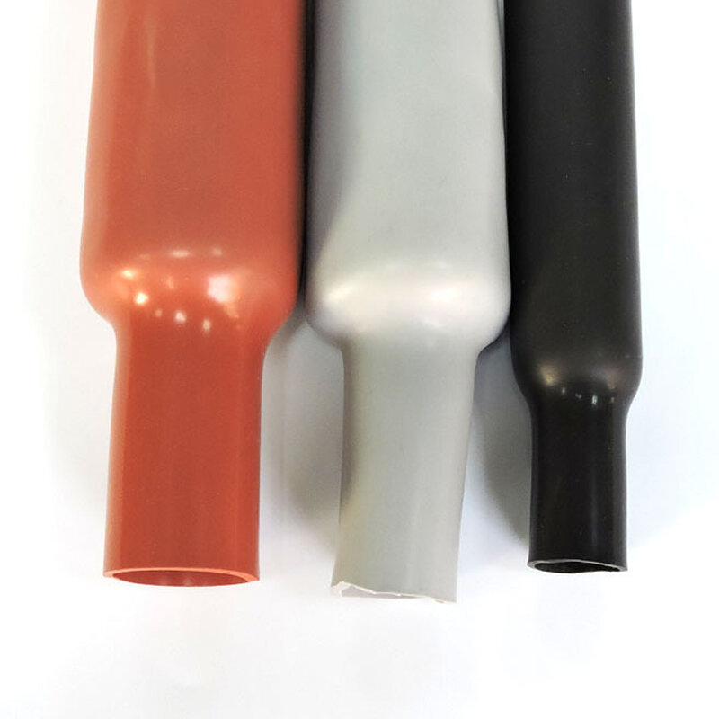 1Meter Dia 0.8mm-40mm Silica Gel Heat Shrink Tube 6-colors 1.7:1 Thermal Cable Sleeve Insulated Cable Wire Heatshrink Tube