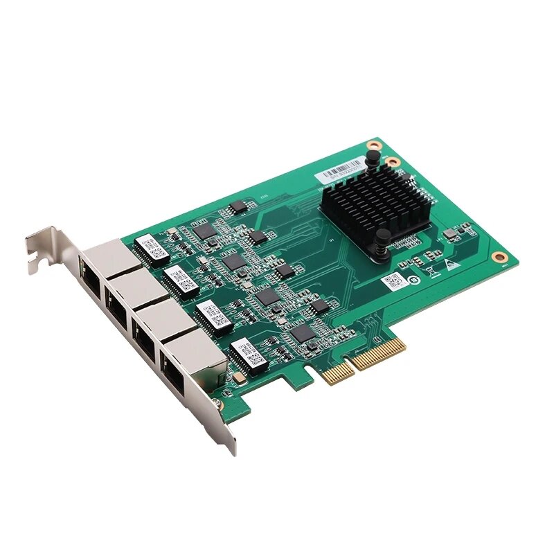 Topton การ์ดเครือข่าย Intel 2.5g PCI-E 1 * RJ45 2 * RJ45 i226-V 4 * RJ45 i225-V B3 2500M LAN สำหรับคอมพิวเตอร์เดสก์ท็อป2U เราเตอร์ไฟร์วอลล์