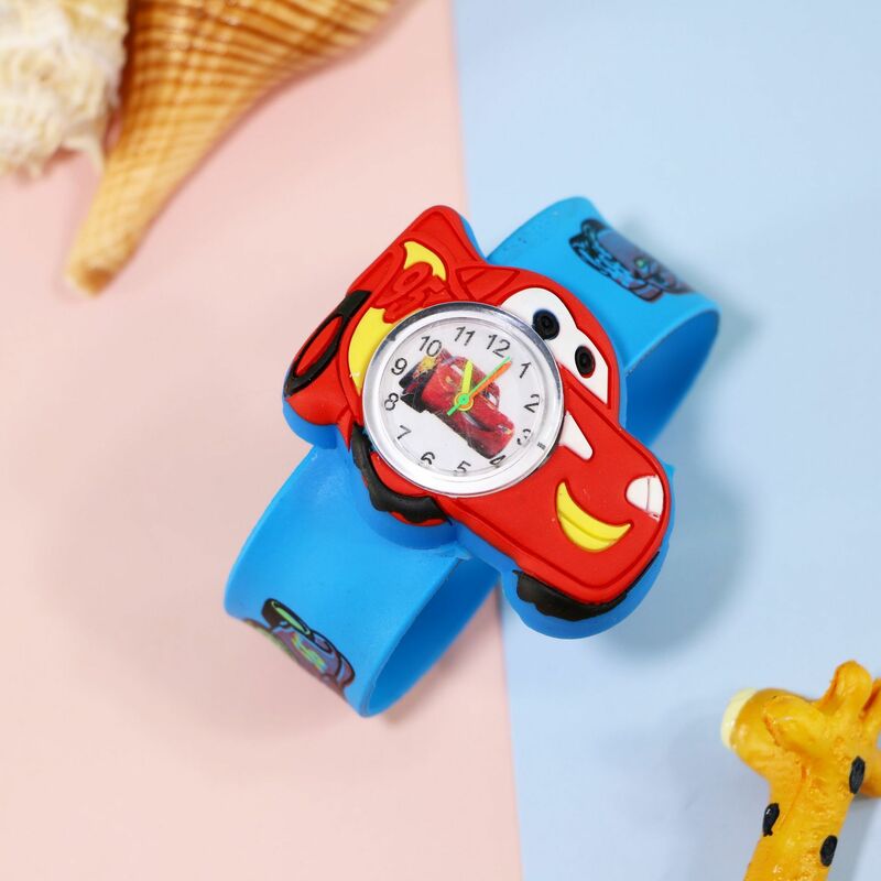 子供のためのスパイダーマンデザインの時計,シリコンブレスレット付きの子供のおもちゃ,漫画,防水