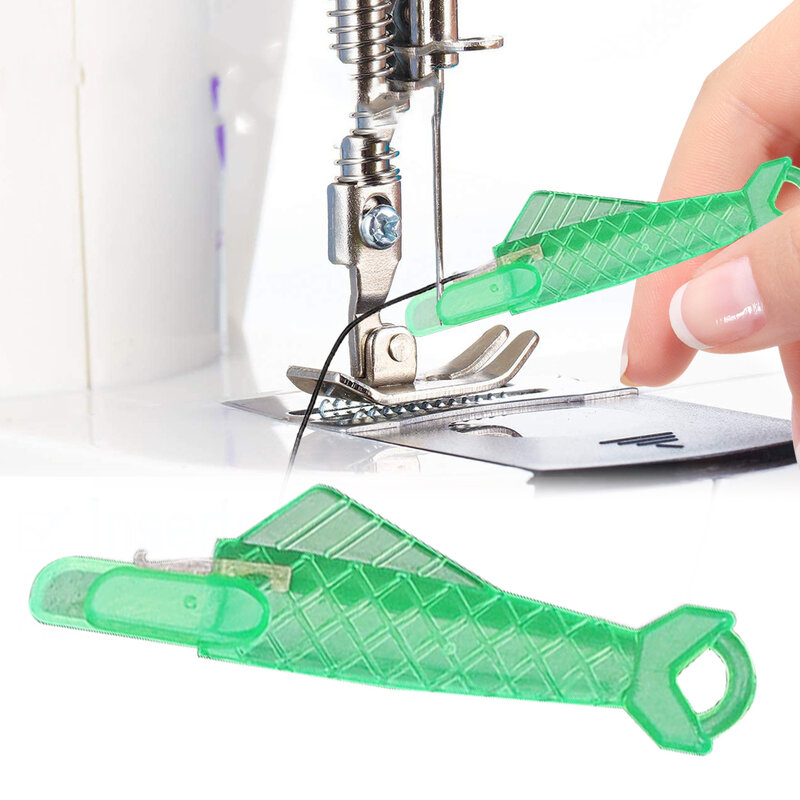 20Pcs Automatic Needle Threader DIY Tool Home Hand Sewing Machine Device Thread Auto Needle Cross Stitch Sewing Accessories