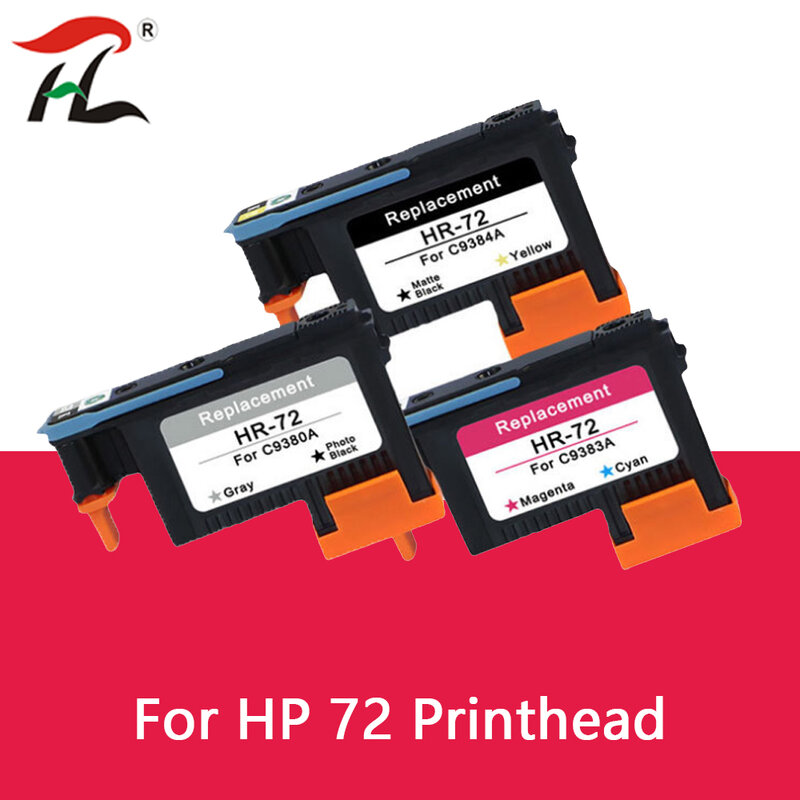 Głowica drukująca HP 72 HP72 głowicy drukującej/dysza do HP T1100 T1120 T1200 T1300 T2300 T610 T770 T790 drukarki C9380A C9383A C9384A