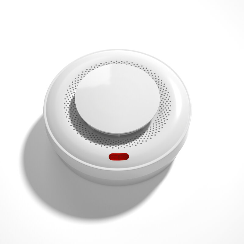Детектор дыма Tuya с Wi-Fi, датчик обнаружения дыма для умного дома, противопожарная система, работает с Alexa Google Assistant