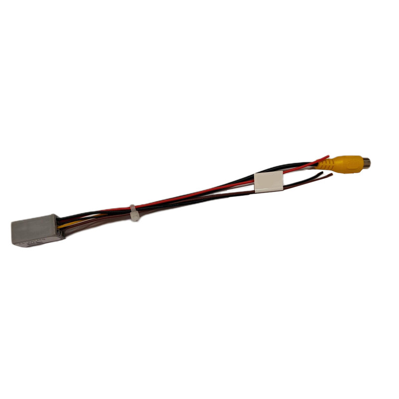 Anti Corrosão Video Plug Converter, Cabo RCA, Plug and Play, fácil de usar, Mitsubishi instalação rápida, preto, branco