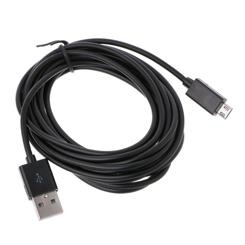 283cm/9.28ft Universal Controller Power Cord Cable Micro USB For PS4 Game Device Game Joystick Charging Accessories