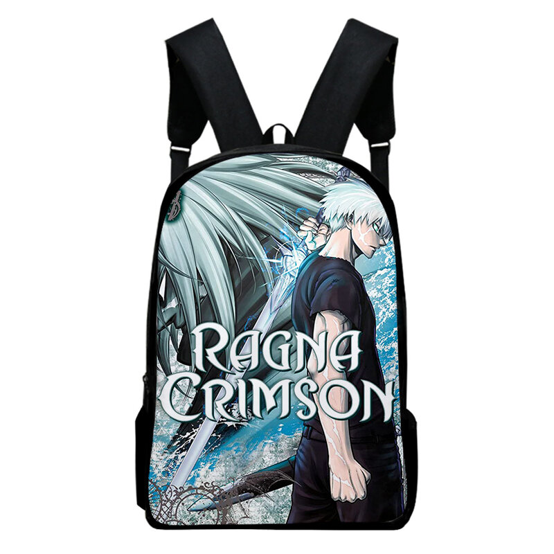 라그나 크림슨 애니메이션 배낭 학교 가방, 성인 키즈 가방, 유니섹스 배낭 데이팩, 하라주쿠 가방, 2023 신제품