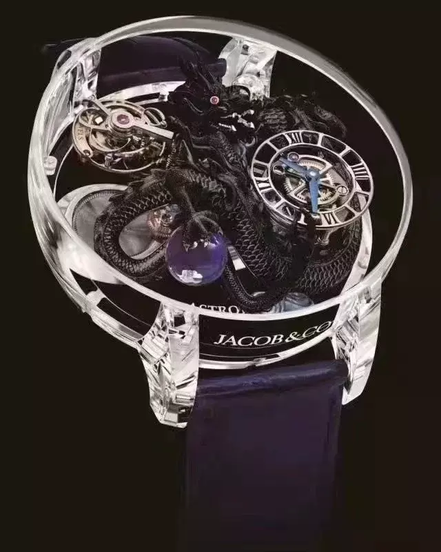 High-end Celestial Flywheel Asian Dragon Mechanical Wristwatch Limited Edition Fashion Top Watch