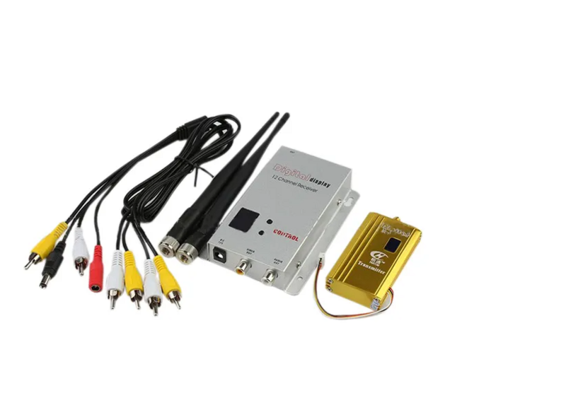 Émetteur AV sans fil pour quadricoptère QAV250 1.2 FPV, récepteur TV audio vidéo, 1.2 mesurz, 1500G, 8CH, 250 mw