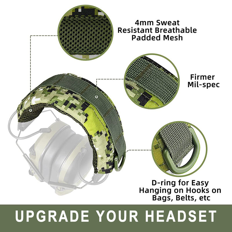 Zohan-earmuffs tiro eletrônico, proteção auricular anti-ruído, para alcance arma com tampa headband