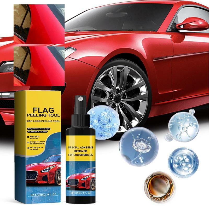Sticker Remover 60ml Automotive Sticker Cleaner For Cars Label And Floor Adhesive Remover Sticker Remover Tool Windshield And