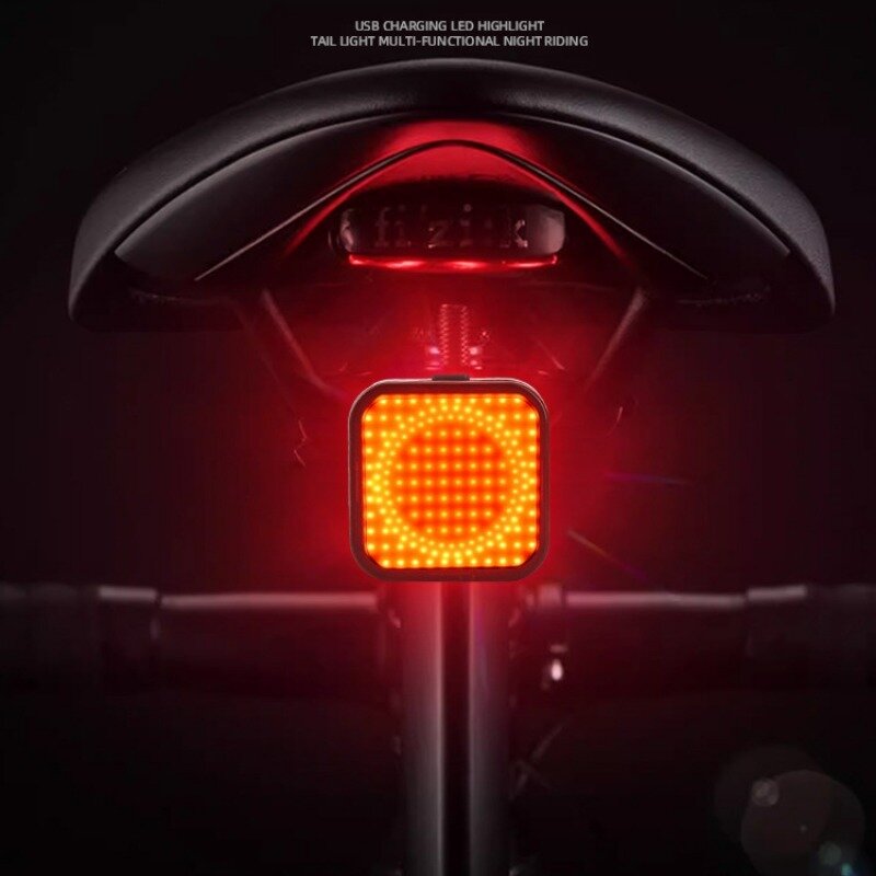 2023 Type-c перезаряжаемый задний фонарь для велосипеда, внешний Многофункциональный портативный фонарь для кемпинга
