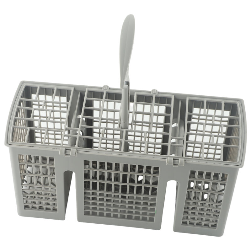 Прочная корзина для столовых приборов, кухонные принадлежности, съемные детали для посудомоечной машины с крышкой д 22,8 X Ш 9 X в 11,7 см