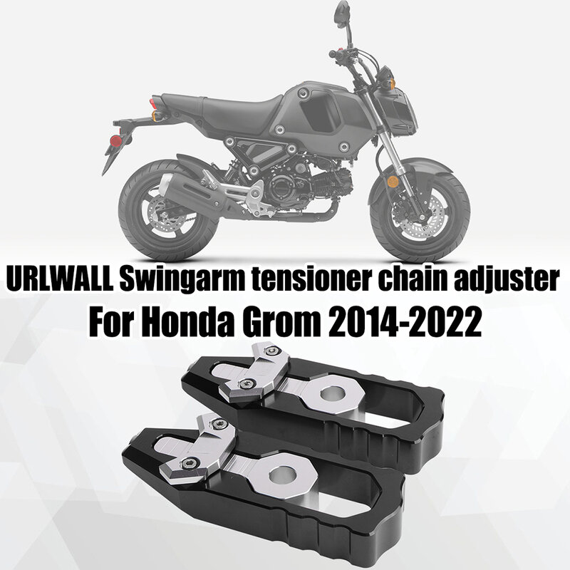 Penyesuai Rantai Tensioner Swingarm Sepeda Motor untuk Honda Grom 2014-2022