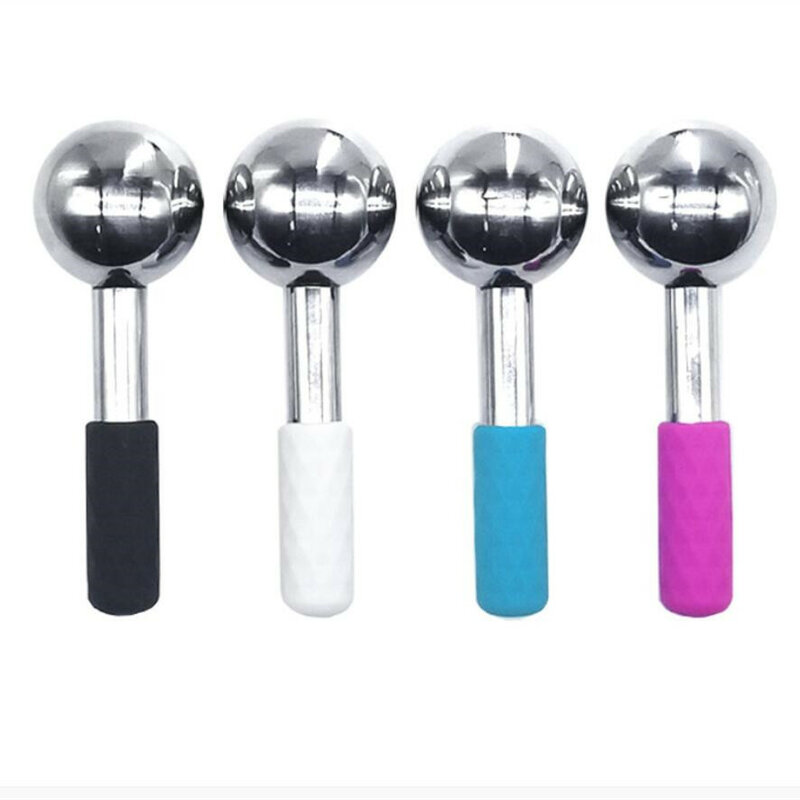 Ice Globes for Face & Eyes, Unbreakable Stainless Steel Cryo Sticks for Beauty Routines, for Puffiness, Wrinkles, Dark Circles