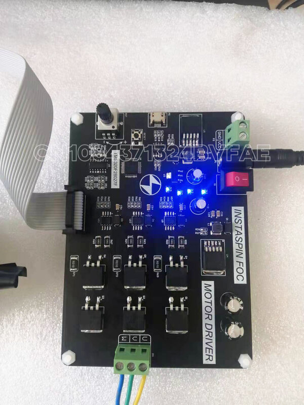 Sensorless Control用のリモートコントロール、instaspin Virginal、tms320f28027f