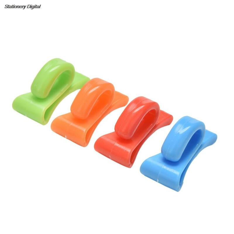 2Pcs Colorful Novelty Clip Holder Home Plastic Mini Cute Anti-lost Hook Within The Bag Key Storage Holder Rack Bag Hooks