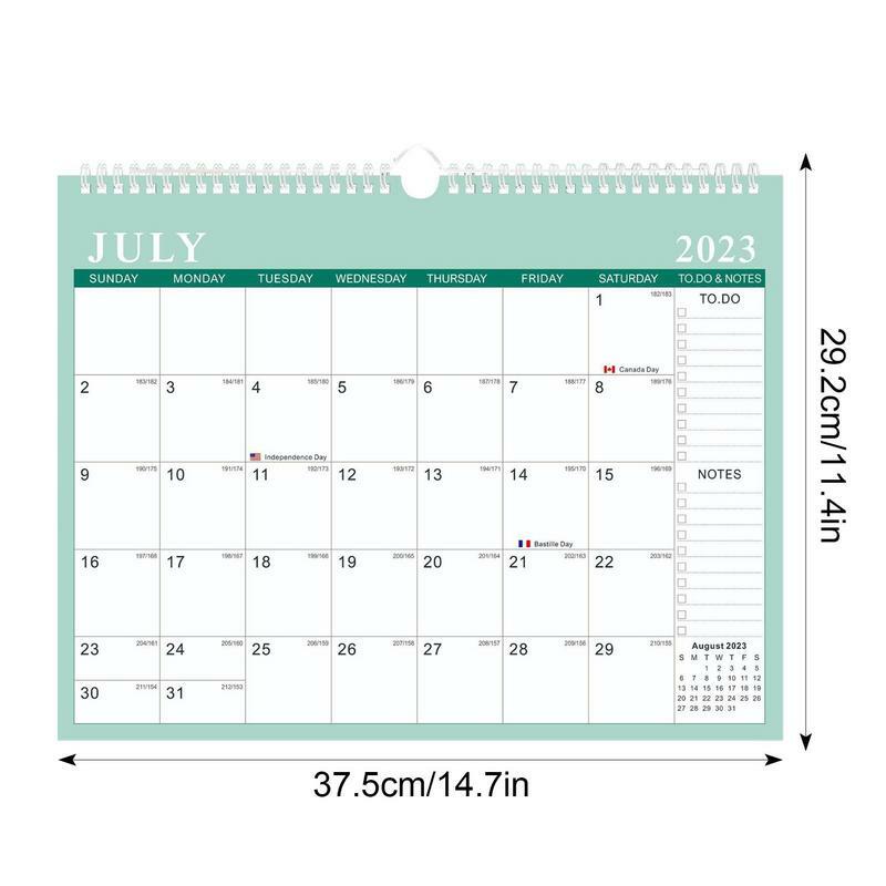 Wandkalender 2020-24 ästhetisch minimalist isch monatlich Desktop-Planer 2023*14.7 in Kalender planer dickes Papier Jahres kalender für