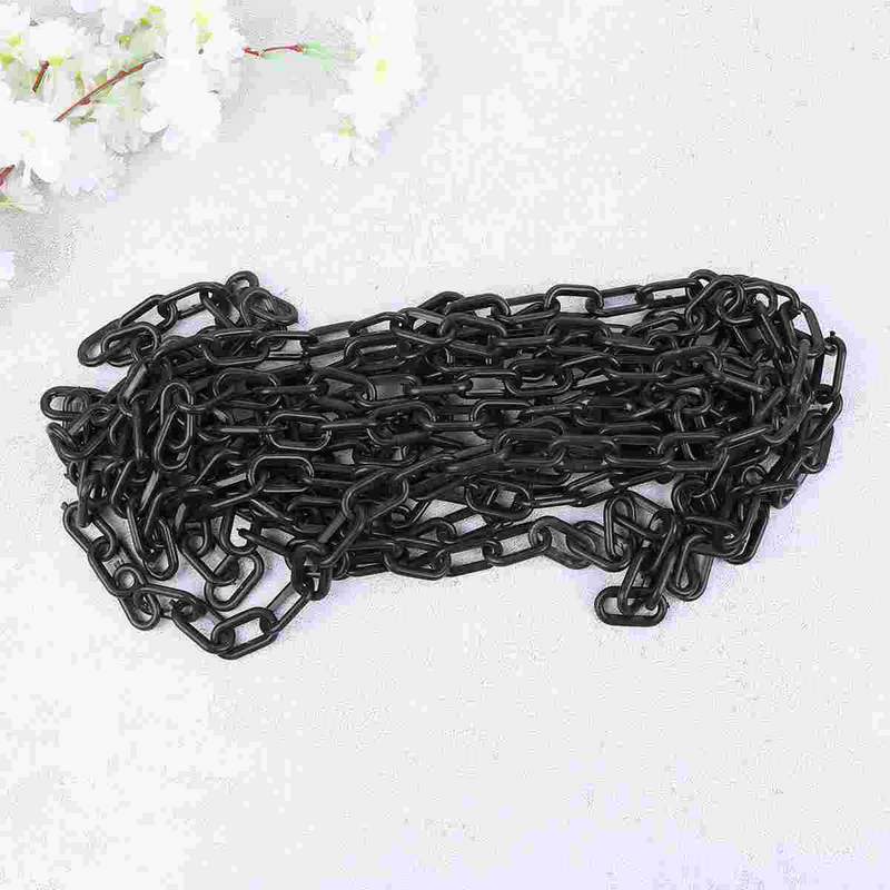 1 Roll of 6M Plastic Chain Chain Site Barrier Chain Hanging Plastic Chain Site Barrier Chain Hanging Hangers Colored