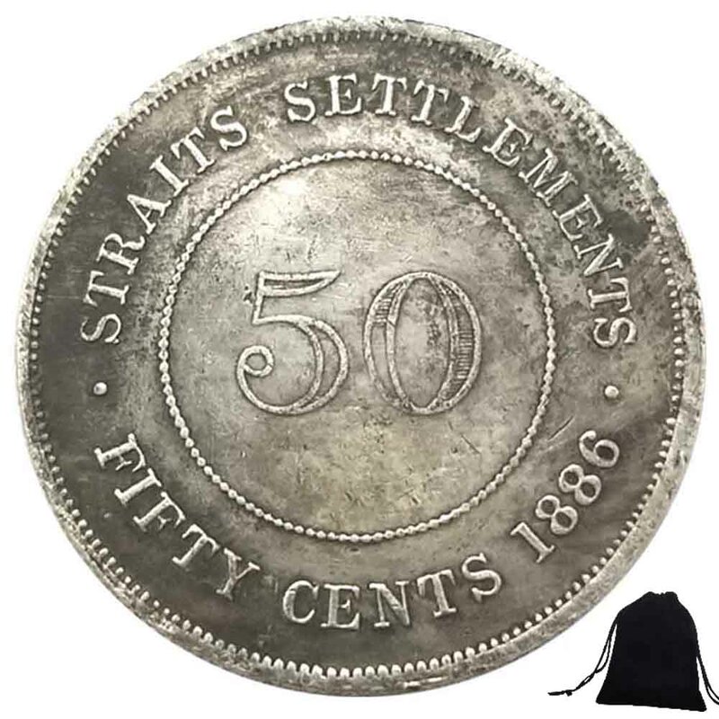 Luksusowa starożytna kanada 50 centów Liberty Fun Couple Art moneta/moneta decyzyjna klubu nocnego/pamiątkowa kieszonkowa moneta na prezent