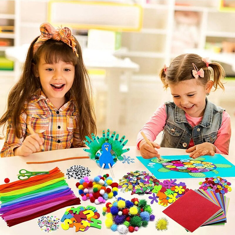 DIY Kinder Malerei Spielzeug Material Packung Handmade Schule Kunst Malerei Pädagogisches Spielzeug Kreative Entwicklung Spielzeug Scrapbooking Handwerk