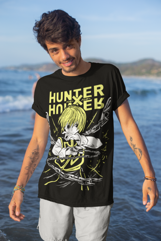 Anime Grafische Jager Kurapika T-Shirt Zacht