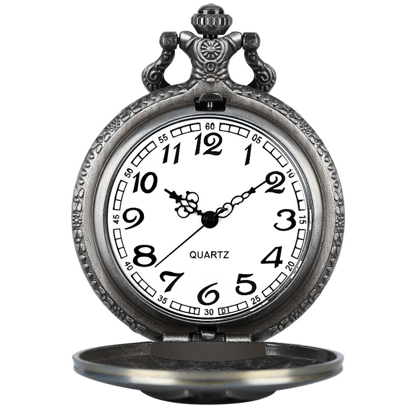 Minimalista relógio de bolso de quartzo quente andando stick padrões relógio de quartzo pingente relógios femininos colar relógio clássico lembranças