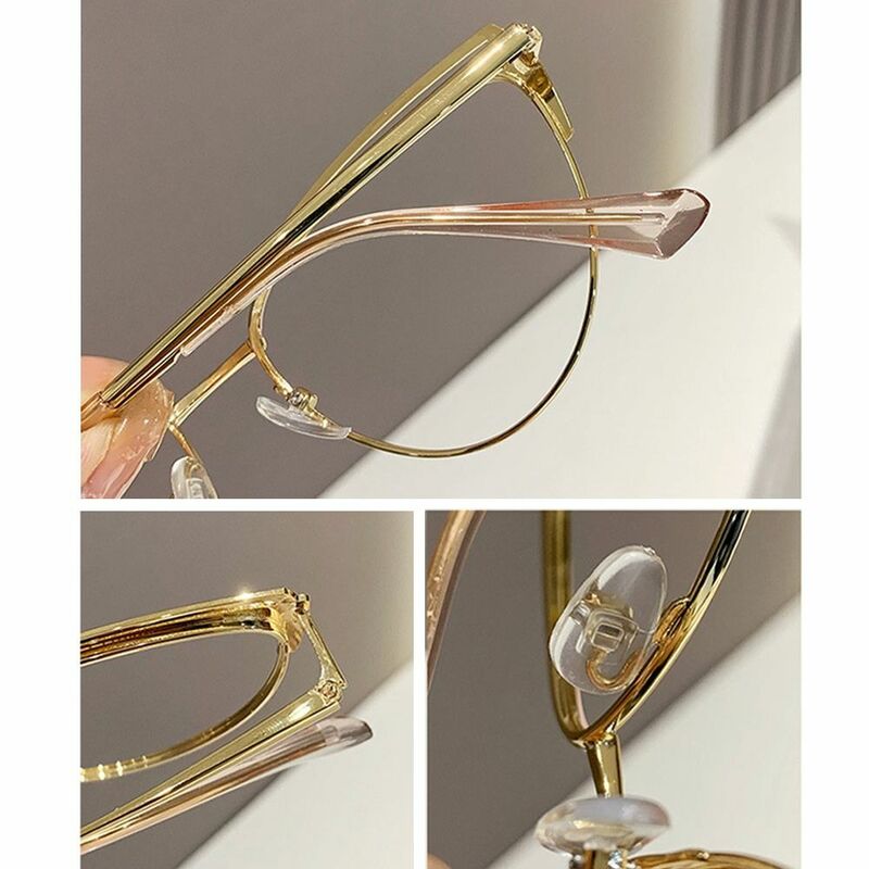Gafas de Metal ultraligeras con bloqueo de rayos azules, gafas de computadora, protección ocular, gafas ópticas