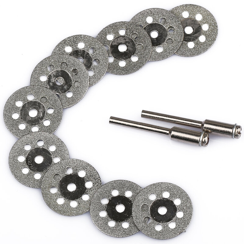 Disco da taglio diamantato Dremel da 22mm 10 pezzi per accessori per utensili rotanti Dremel con mandrino