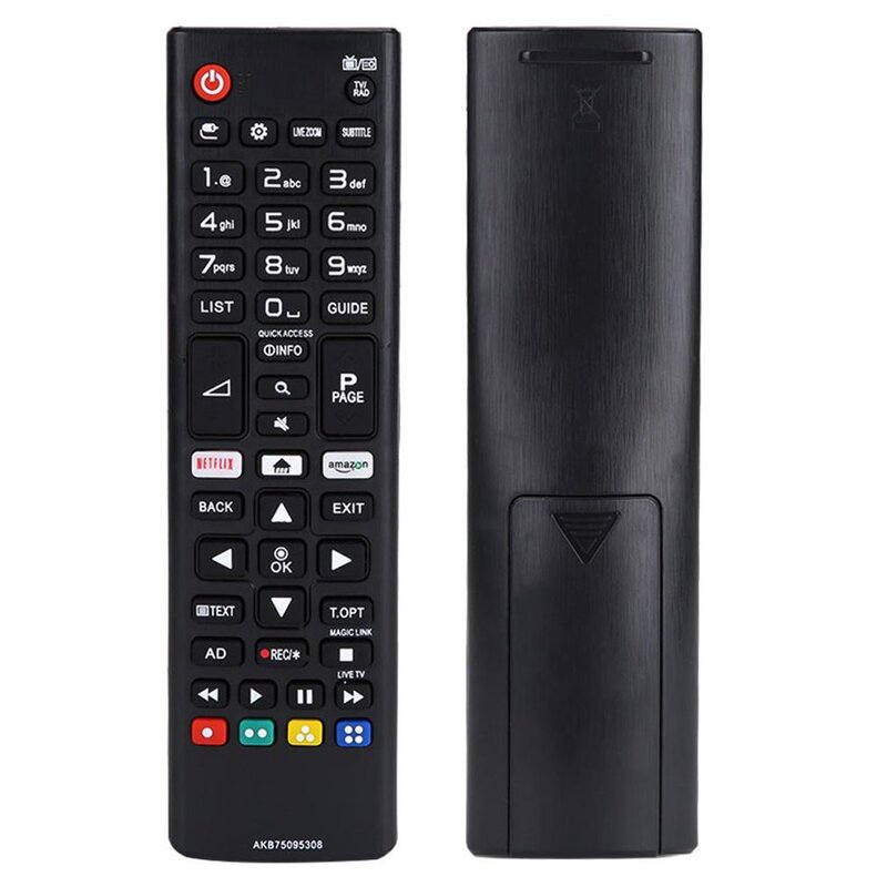 Mando a distancia de diseño ergonómico para TV LCD LG AKB75095307 AKB75095308, Control remoto sensible