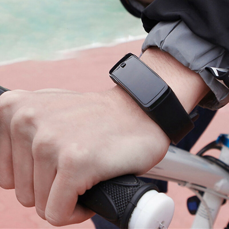 Relógio esportivo eletrônico led digital assista jelly ultra-fino led assista tela quadrada relógio de fitness para masculino feminino relogio masculino