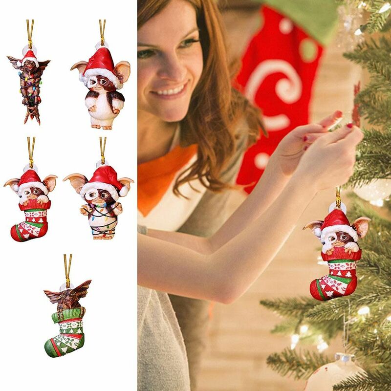 Wohnkultur Party liefert Neujahr xmaxs Ornamente Weihnachts baum Anhänger Welpen geformte hängende Verzierung