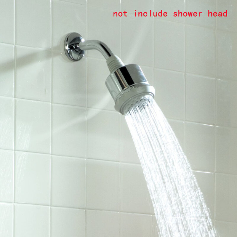 Bathroom Shower Accessory Pipe With Flange Bend Fixed Shower Head Arm Durable Wall Mounted Stainless Steel Home 150mm