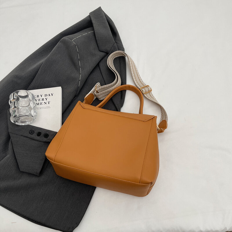 Luxury Designer Handbags for Women PU Leather Shoulder Messenger Bags Female Fashion Branded Solid Color Crossbody Bags 2024