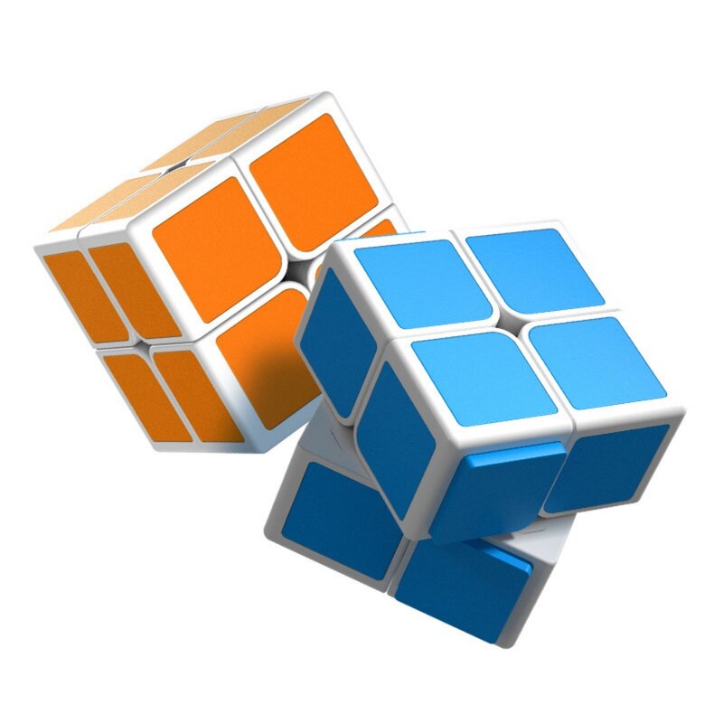 QiYi OC 큐브, 2x2 타일 마그네틱 큐브, 전문 POP 매직 2X2 스트레스 방지 스피드 퍼즐 장난감, Magico Cubo