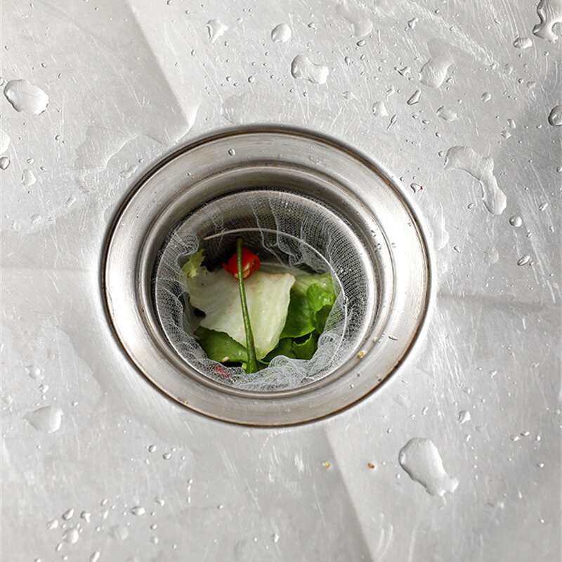 Sink Filter Mesh for Kitchen, Kitchen Trash Bag, Impedir que a pia de entupimento, Filtro de banheiro, Saco de lixo, 1-10pcs