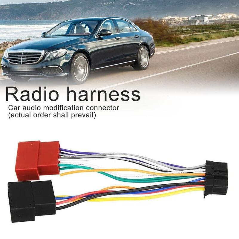 2 din Radio samochodowe żeńskie ISO Adapter wtyczka zasilania kable w wiązce specjalny dla Chevrolet Captiva kabel zasilający J5E5
