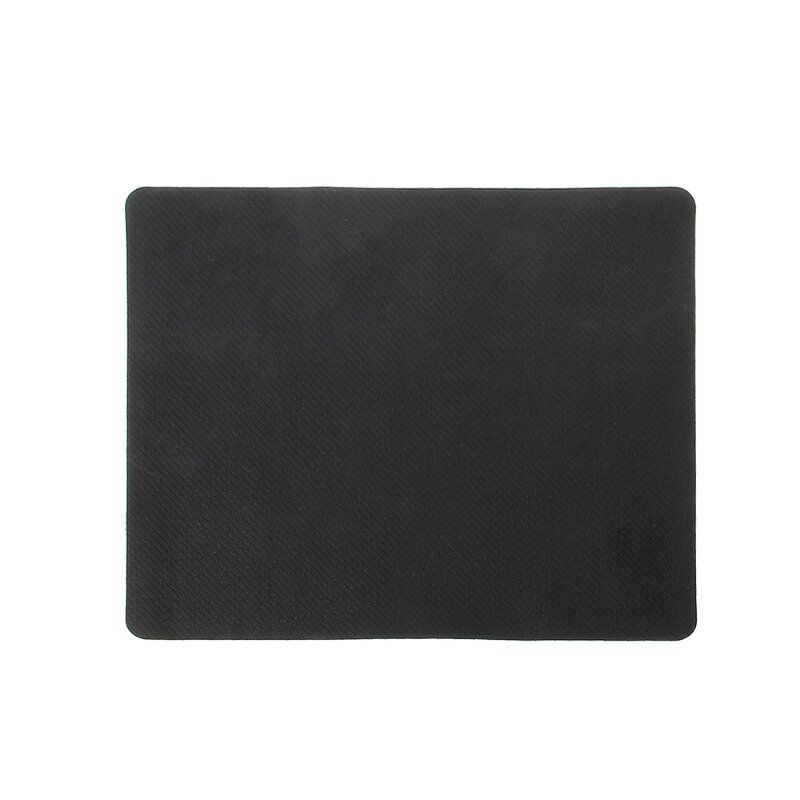 Mouse pad fino estendido e ergonômico, base borracha antiderrapante, preto para mouse óptico a trackball, dropshipping